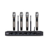 A500H31A UHF fully Intelligent handheld wireless microphone system for stage performance(one receiver for four mics)