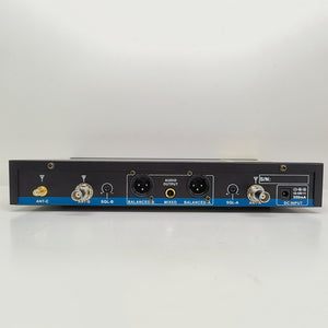 A100H22 UHF fully Intelligent handheld wireless microphone system for stage performance(one receiver for two mics)
